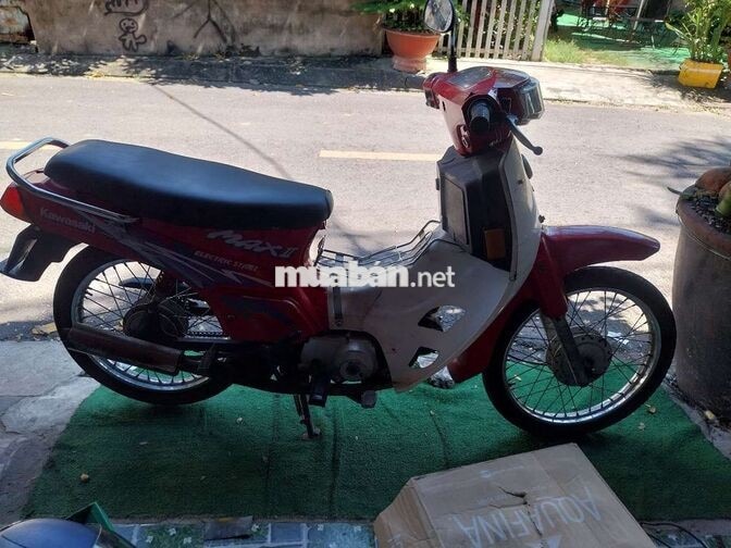 Kawasaki Max 50cc màu đỏ trắng