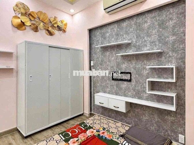 nhà mới ken full nội thất xịn tr 2 lầu sth 2pn 3vs trần nguyên Đán Q1