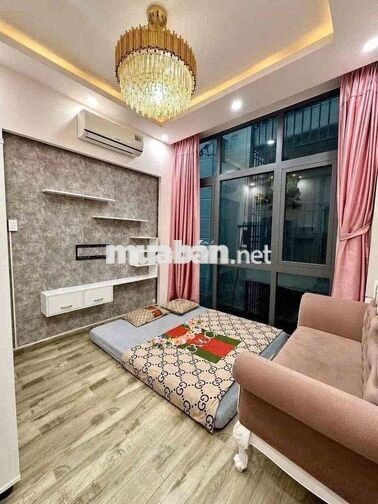 nhà mới ken full nội thất xịn tr 2 lầu sth 2pn 3vs trần nguyên Đán Q1