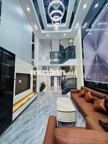 Nhà 1 trệt lửng 3 lầu sân thượng full nội thất đs6 BHH B bình tân 
