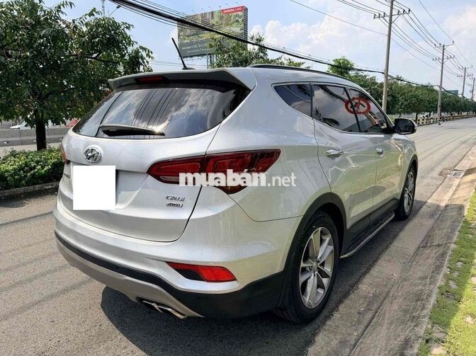 Hyundai SantaFe 2018 2.2L 4WD Bạc
