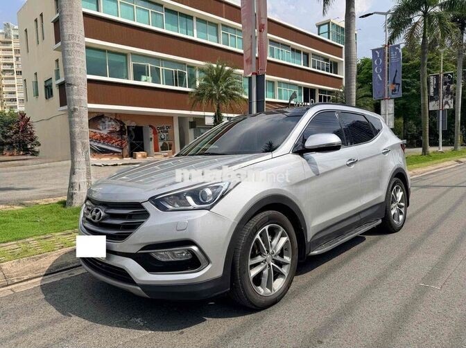 Hyundai SantaFe 2018 2.2L 4WD Bạc
