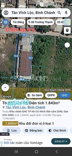 Bán xưởng + 1500m2 đất, MT đường liên ấ 3-4,+ Vĩnh Lộc B, Bình Chánh