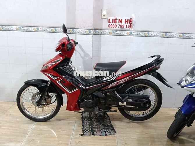  Exciter 135 -2010 Đỏ đen,2 càng 