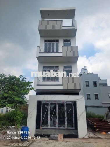 💫Cho thuê nhà 1trệt 2lầu 1sân thượng nhà mới tinh
