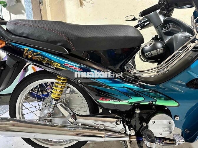 Honda Wave Thái 110 2000 Xanh đen
