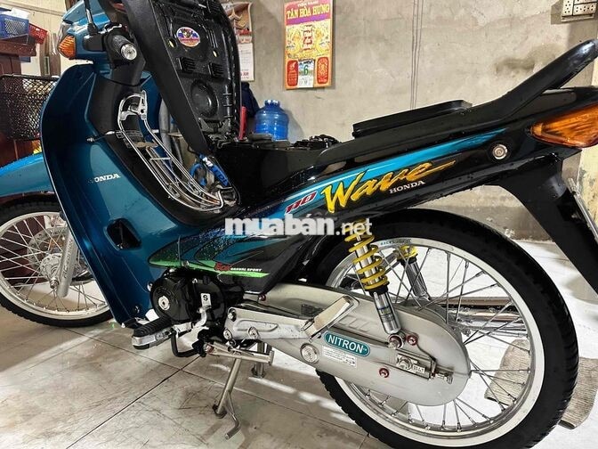 Honda Wave Thái 110 2000 Xanh đen