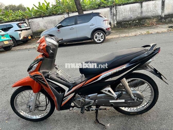 Honda Wave RSX màu Cam đen