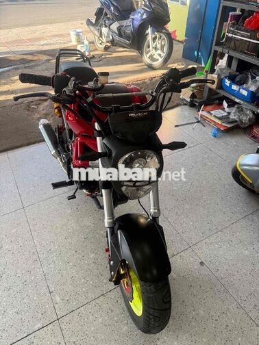 Xe mô tô mini Monster 110cc đỏ