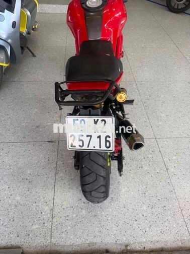 Xe mô tô mini Monster 110cc đỏ