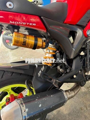 Xe mô tô mini Monster 110cc đỏ