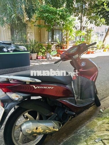 Honda Vision 2013 màu đỏ đô