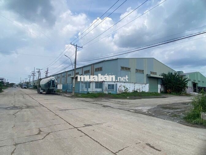 Cho thuê kho xưởng Bến Lức Long An 3.200m², khuôn viên 8.000m²