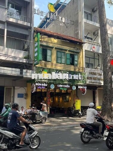 Mặt tiền Trần Quang Khải, NGANG 6m x19m, 2 tầng, kinh doanh tự to