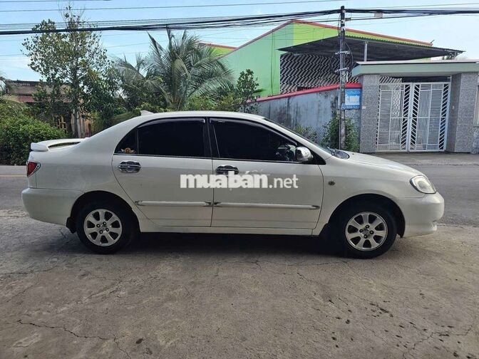 Toyota Corolla Altis 2002 Số sàn Trắng