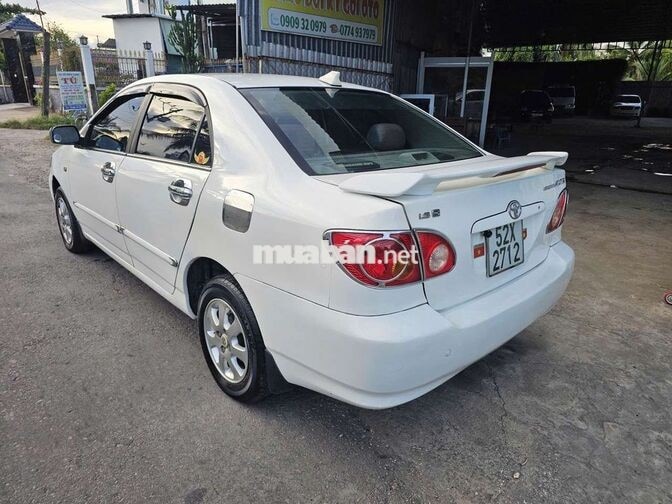 Toyota Corolla Altis 2002 Số sàn Trắng