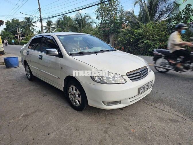 Toyota Corolla Altis 2002 Số sàn Trắng