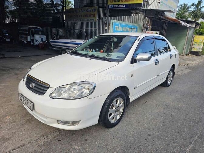 Toyota Corolla Altis 2002 Số sàn Trắng