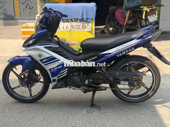 Yamaha Exciter 135 2013 Xanh trắng ho tro gop