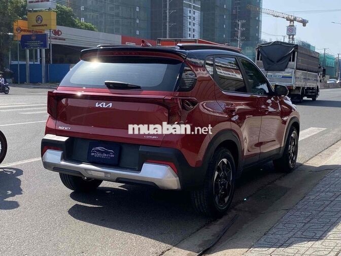 KIA Sonet 2024 Luxury đỏ