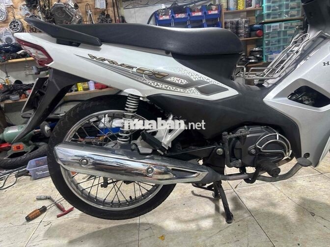Honda Wave Alpha 2020 màu trắng