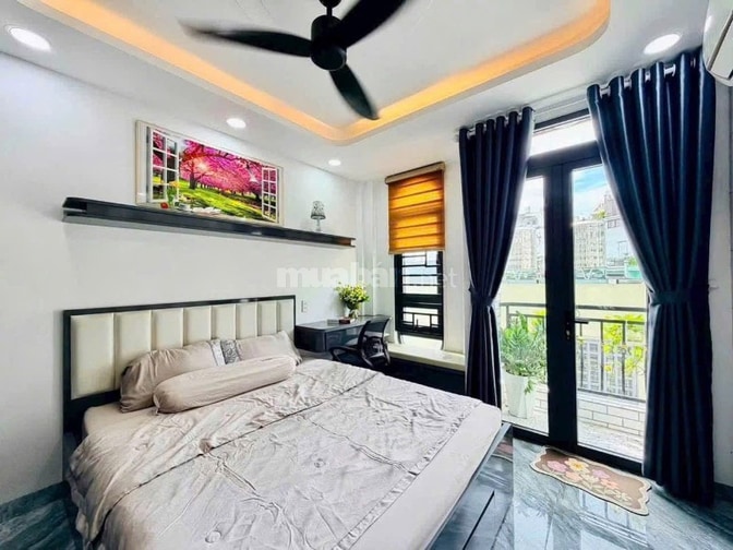 NHÀ PHỐ 5TẦNG ,3,8X15 , THANG MÁY ,4PN 6WC QUANG TRUNG P14 GÒ VẤP 