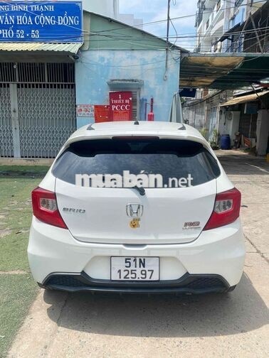 Honda Brio 2021 4 chỗ màu trắng