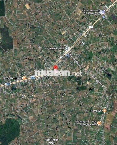 890M2 ĐẤT XÃ HÀM MINH, HUYỆN HÀM THUẬN NAM, BÌNH THUẬN