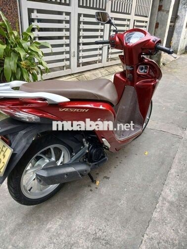 HONDA VISION MÀU ĐỎ xe đẹp  zin êm  như hình 