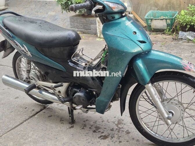 Honda Wave Alpha màu Xanh