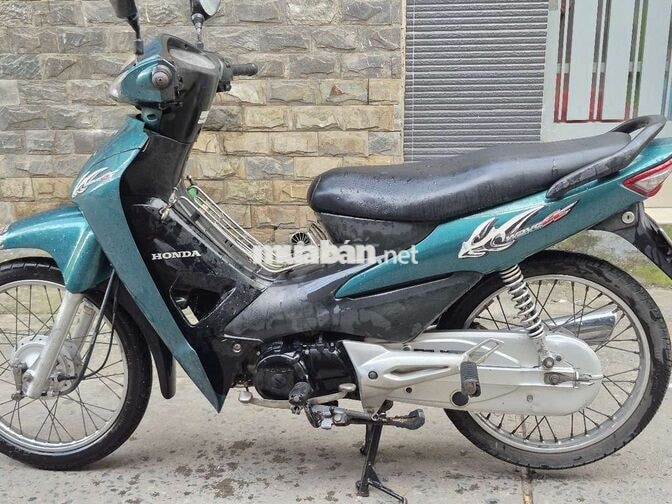 Honda Wave Alpha màu Xanh
