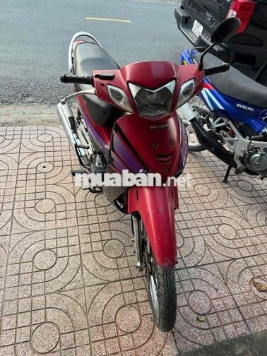 Honda Future 2 màu Đỏ đen