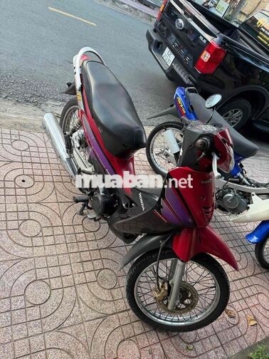Honda Future 2 màu Đỏ đen