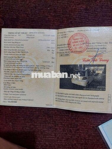 Daewoo Matiz 2005 Số sàn trắng