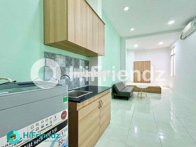 PHÒNG FULL NỘI THẤT MÁY GIẶT RIÊNG GẦN CẦU VƯỢT CÂY GÕ
