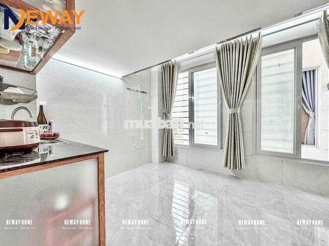 DUPLEX CỬA SÔE TRỜI LỚN FULL NỘI THẤT THANG MÁY HOÀNG HOA THÁM NHÀ GA