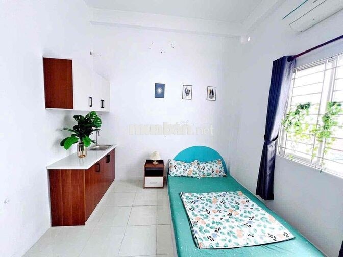Studio cửa sổ full nội thất ngay Nguyễn Thị Thập chỉ 4 🍠 2