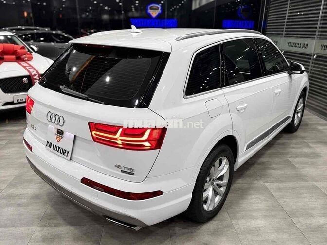 AUDI Q7 MODEL 2017,  ODO: 70.000 MILES TRẮNG/ NÂU