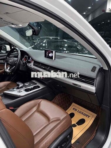 AUDI Q7 MODEL 2017,  ODO: 70.000 MILES TRẮNG/ NÂU