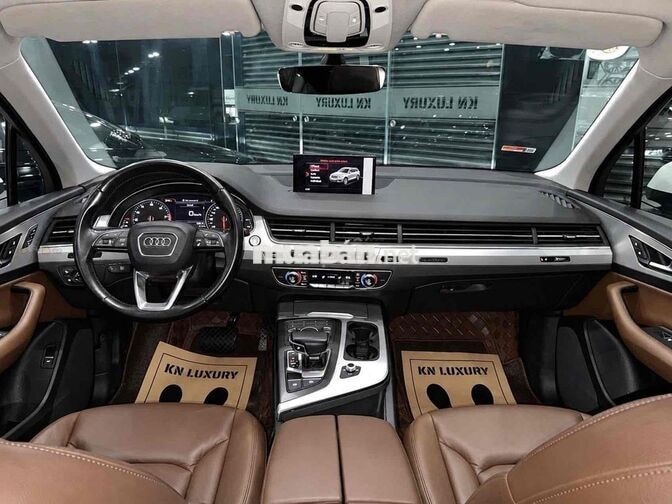AUDI Q7 MODEL 2017,  ODO: 70.000 MILES TRẮNG/ NÂU