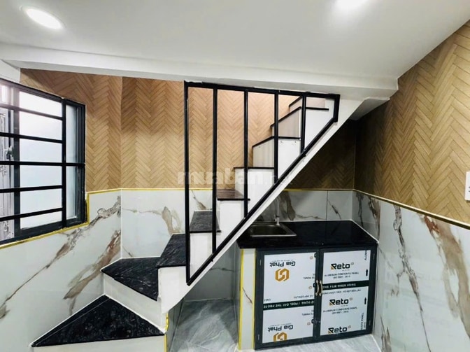 BÁN NHÀ ĐẸP 1 TRỆT 1 LẦU NGAY GẦN KCN HOÀNG GIA GIÁ RẺ