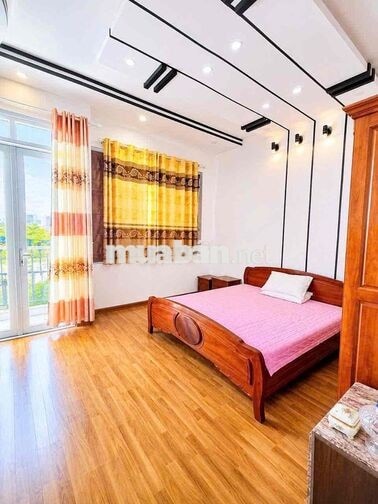 Huỳnh Thị Đồng -  7 Tỷ 2 - Xe Hơi Vào Nhà - Nhà 4 Tầng 96m² - Ngang 4,
