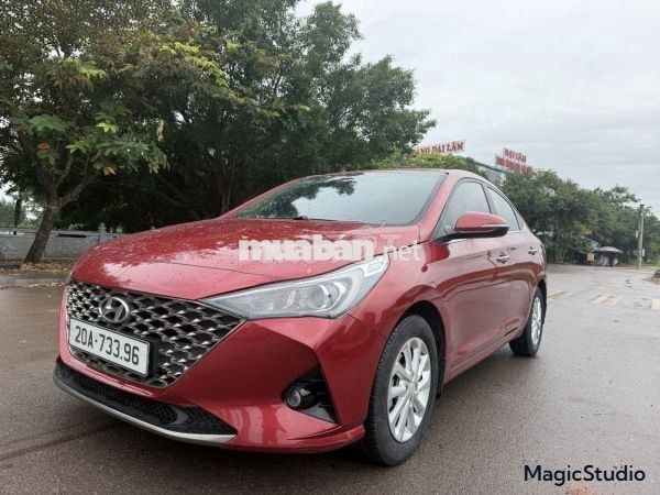Hyundai Accent 2021 1.4 AT 8.8 vạn km Đỏ
