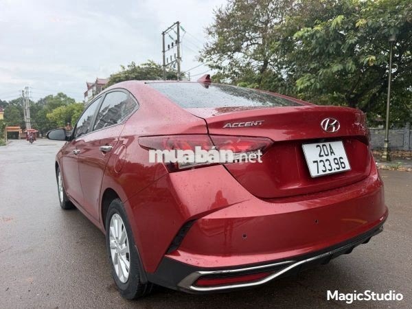 Hyundai Accent 2021 1.4 AT 8.8 vạn km Đỏ