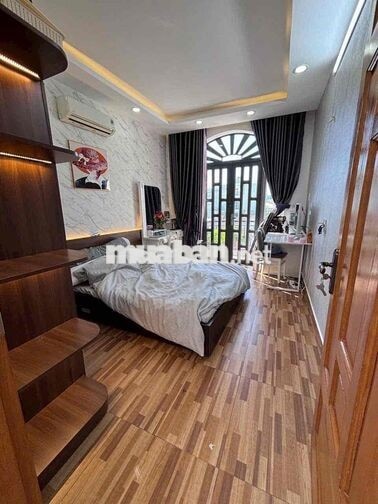 Cho thuê nhà full nội thất 745  quang trung p11(3,7x11)2 lầu , 3pn 3w