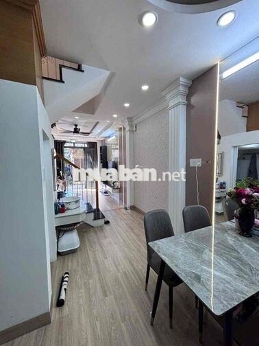 Cho thuê nhà full nội thất 745  quang trung p11(3,7x11)2 lầu , 3pn 3w