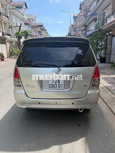 TOYOTA INNOVA 2006 G 7 CHỖ BẠC