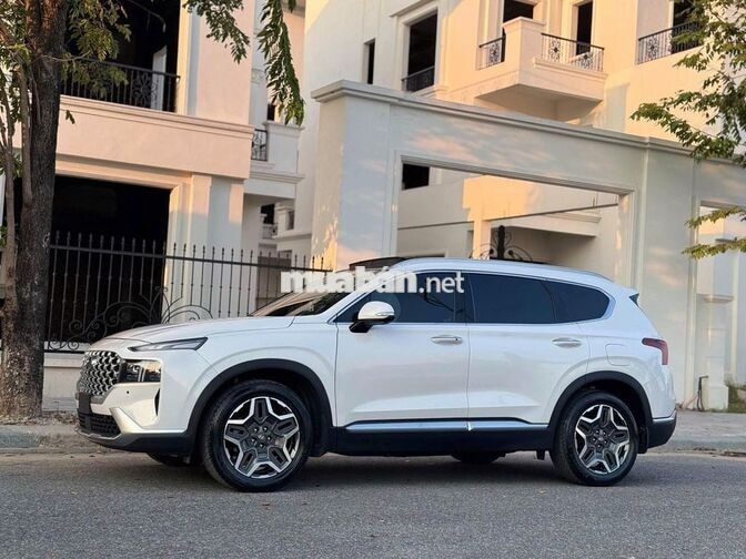 Hyundai Santa Fe 2022 Premium 4,6 vạn km Trắng