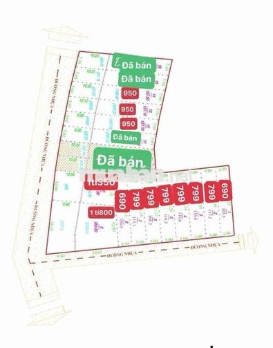 đất thổ cư . giá 690tr-799tr /1 nền thổ cư 100%
