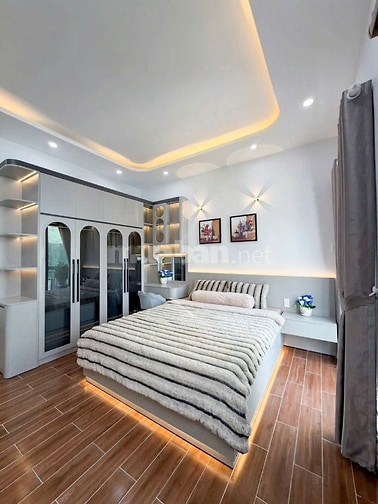 Nhà bán hẻm 1942/27 Huỳnh Tấn Phát. Nhà Bè, 4x14m, 2 lầu, 5,79 tỷ